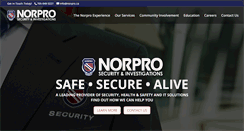 Desktop Screenshot of norpro.ca
